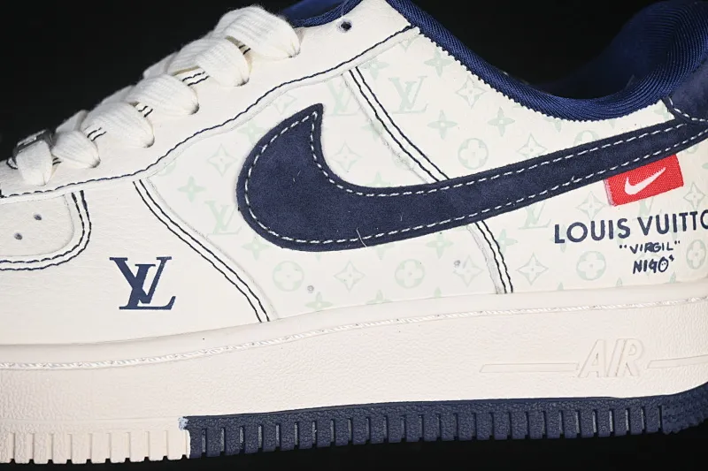 All Categories Nk Air Force 1 Air Force Series Nk Air Force 1 Low Air Force Low Nike Air Force 1'07 Low LV Co-branded Printed Beige Swoosh Air Force 1 Low-top Casual Shoes MZ9588-817